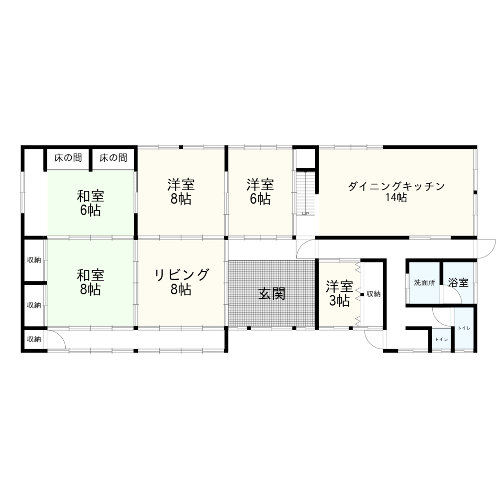 r410の間取り図1