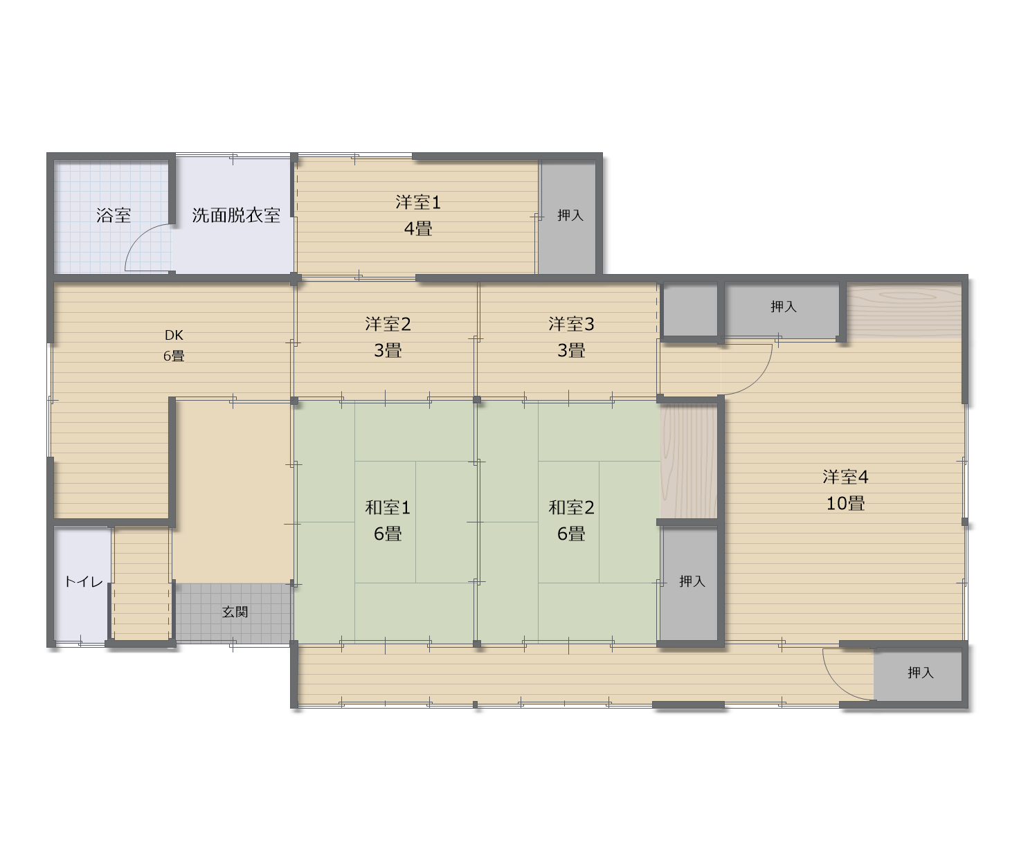 r703の間取り図1